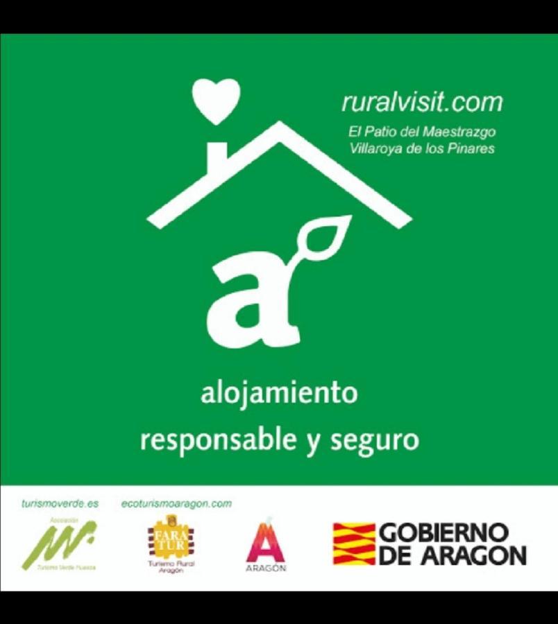 Apartamento Casa Elpatiodelmaestrazgo Villarroya de los Pinares Exterior foto